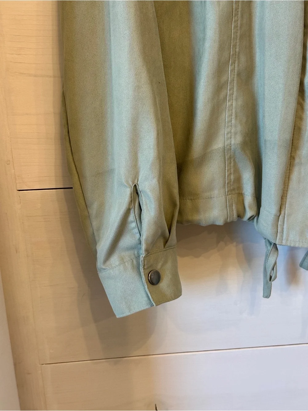Dusty Sage Lightweight Utility Jacket